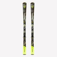 Ski Erwachsene mit Bindung Piste - Rossignol Forza 40° schwarz/gelb