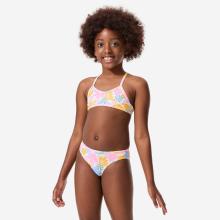 Bikini-Set Mädchen gekreuzte Träger Boni Vahine weiß