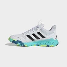 Damen/Herren Handball Hallenschuhe - adidas Court Flight weiß/gelb/blau