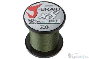 DAIWA J-Braid X8E 0.16mm 3000m - Angelrolle