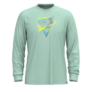 SMARTWOOL Langarm-T-Shirt mit 90s Shred-Print - Shirts (Langarm), Herren