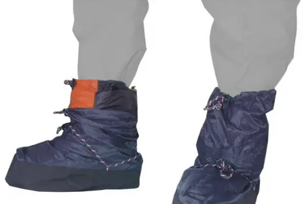 Fox Outdoor Biwakschuhe Polar – Winddicht, Wärmendes Innenfutter, Elastischer Kordelzug, Für Schlafsack & Zelt