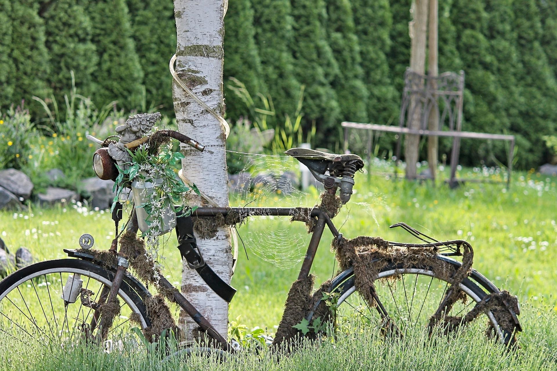 Das Fahrrad sollte gewartet sein