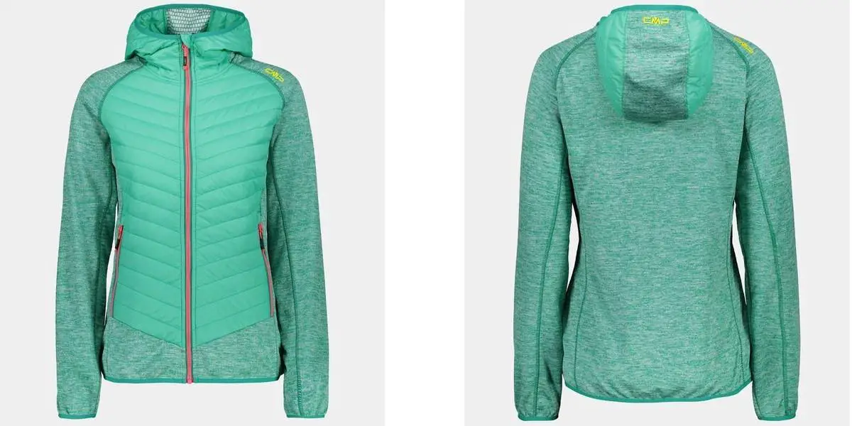 Jacke aus Grid Tech mit Einsätzen in Feel Warm_Damen