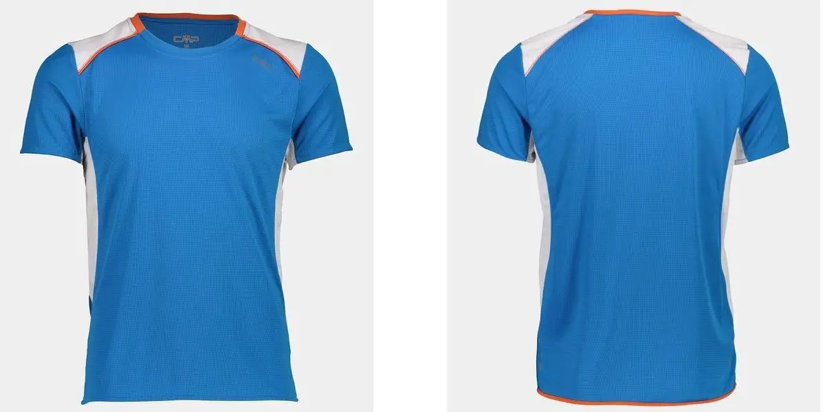 Lauf-T-Shirt mit Einsätzen_Herren