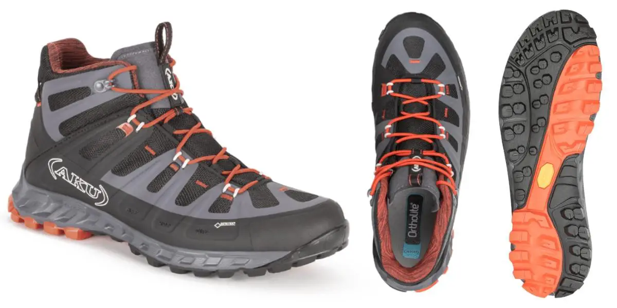 Selvatica Mid GTX Schwarz-Rot_OS