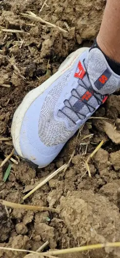 Matsch, Schlamm und Grasflecken lassen sich nicht vermeiden.