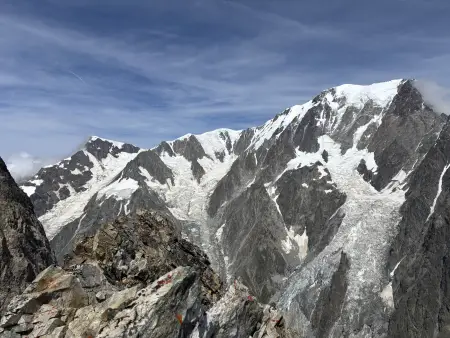 Auf dem Petit Mont Blanc