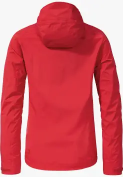 Jacke in rot, Hinterseite