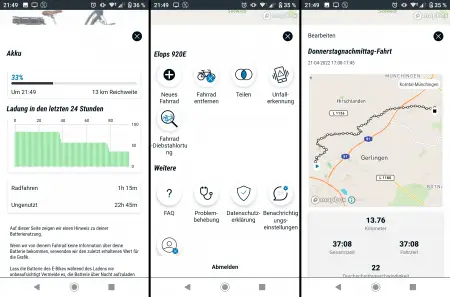 App-Oberflächen 1