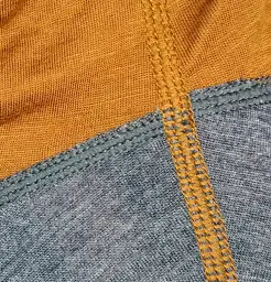 Nähte des Shirts