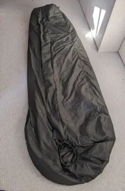 Gesamtansicht Schlafsack