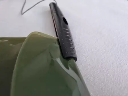 Widepac Öffnung verschlossen.