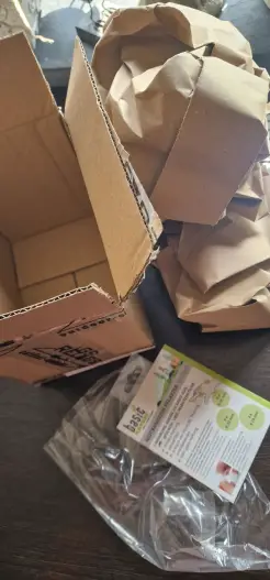Sehr viel Müll für ein so kleines Produkt