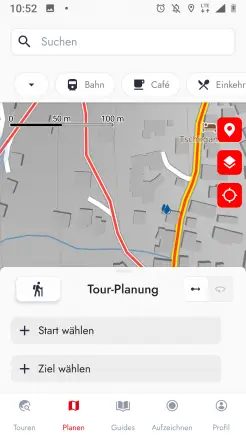 Straßenkarte