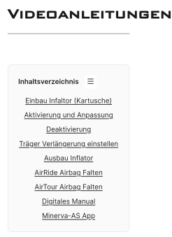 Videoanleitungen