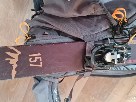 Ski über Eisen