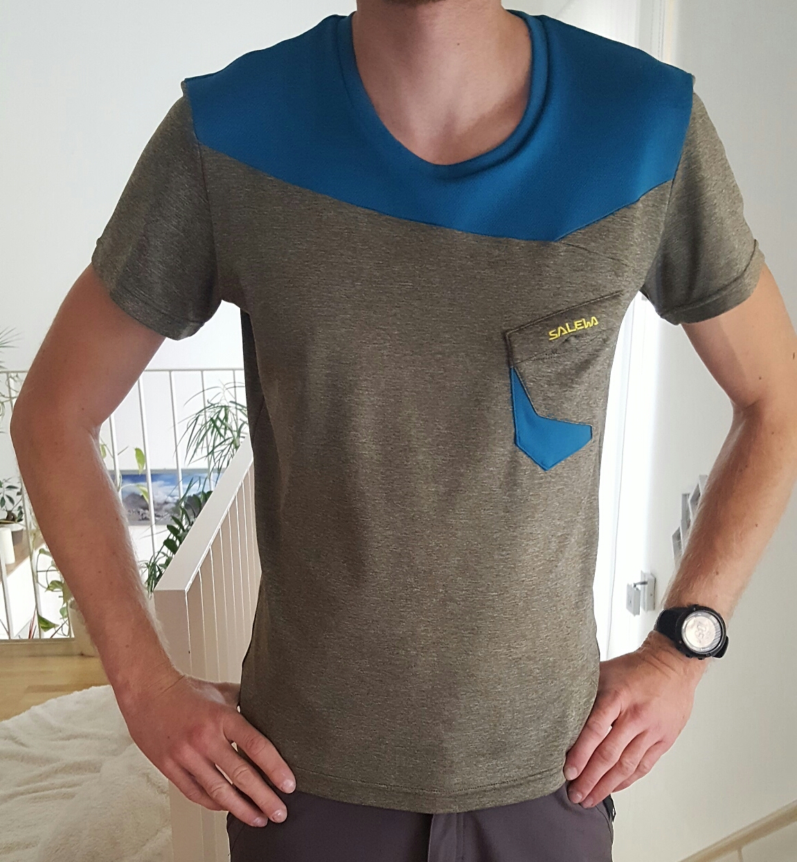 SALEWA Sporty - Funktionsshirt (Kurzarm)